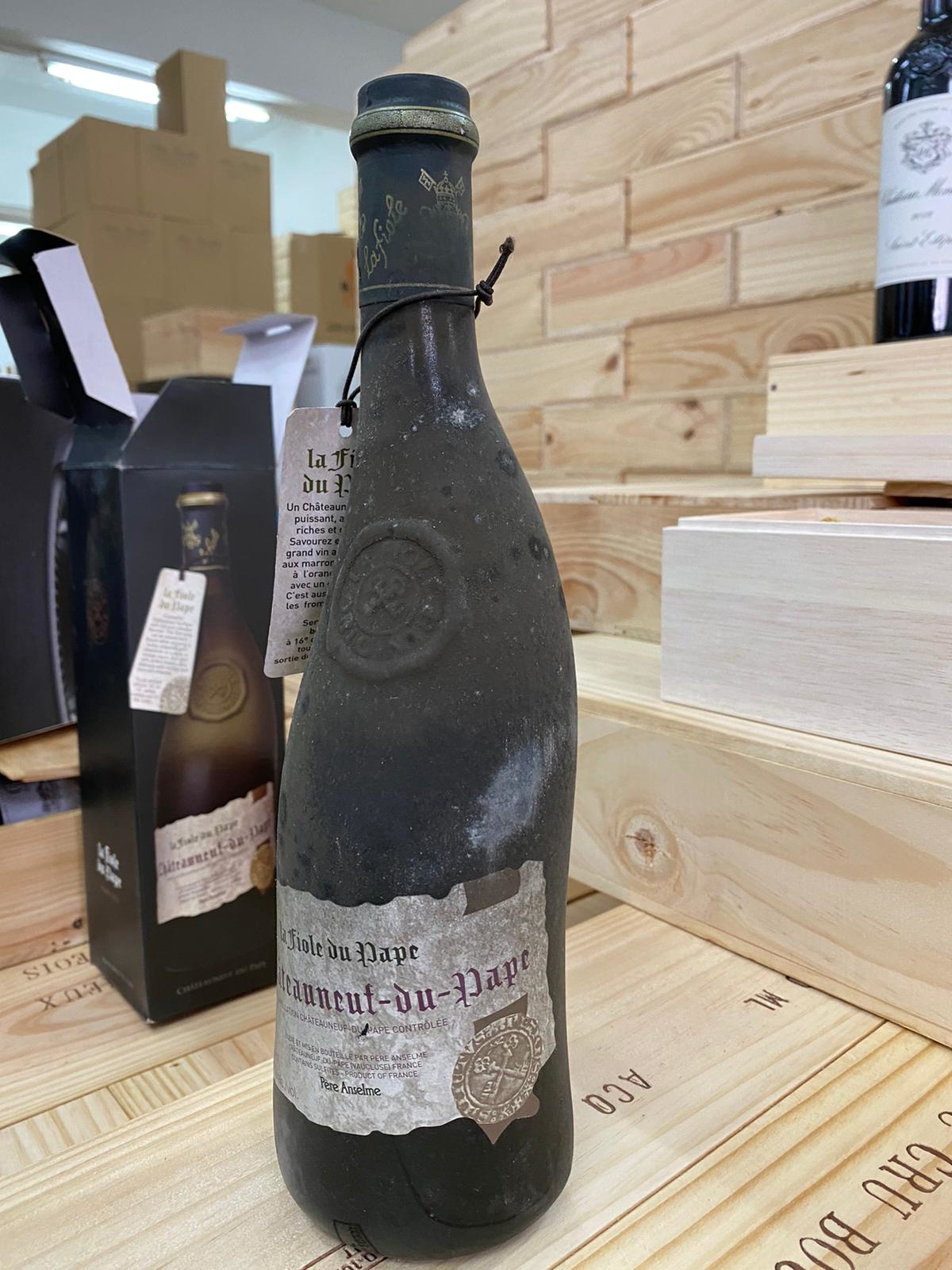 Père Anselme ChâteauneufduPape La FioleWine Time