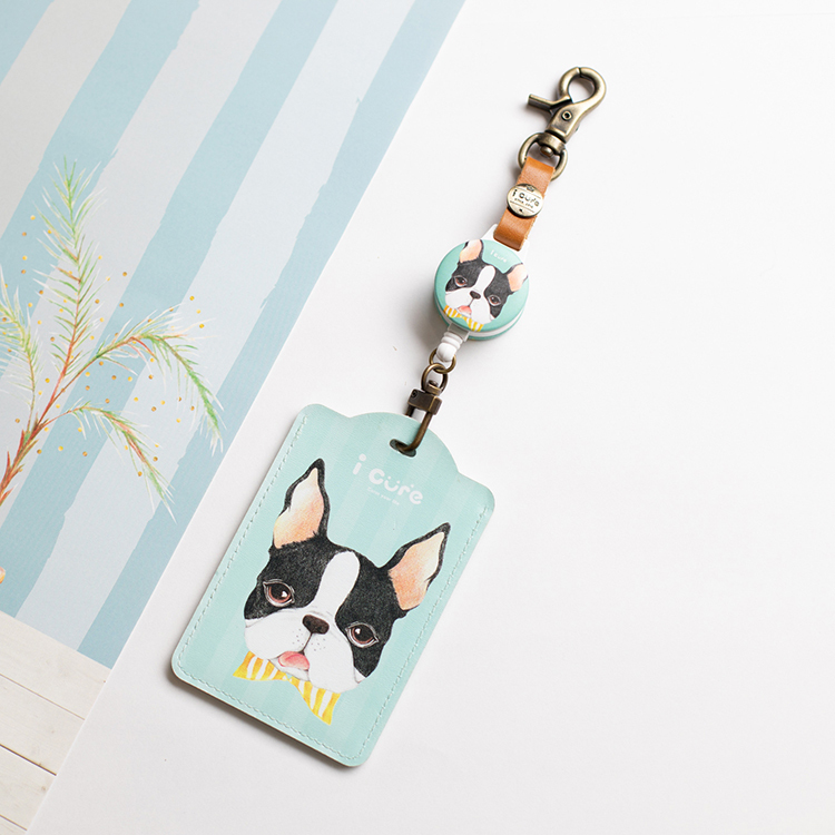 i好鉤 伸縮萬用卡套組 / 領結波士頓_H10