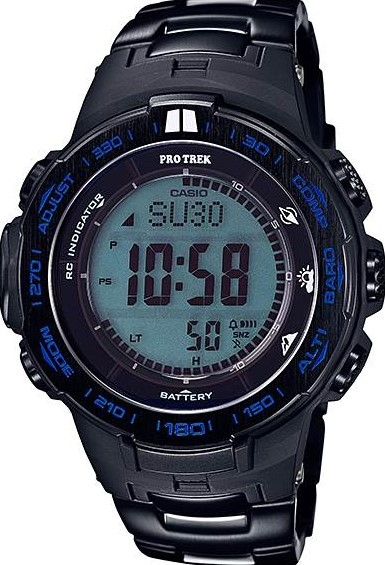 萬年鐘錶 - CASIO PRO TREK  太陽能電波  登山錶  PRW-3100YT-1  錶徑 : 47.1 mm
