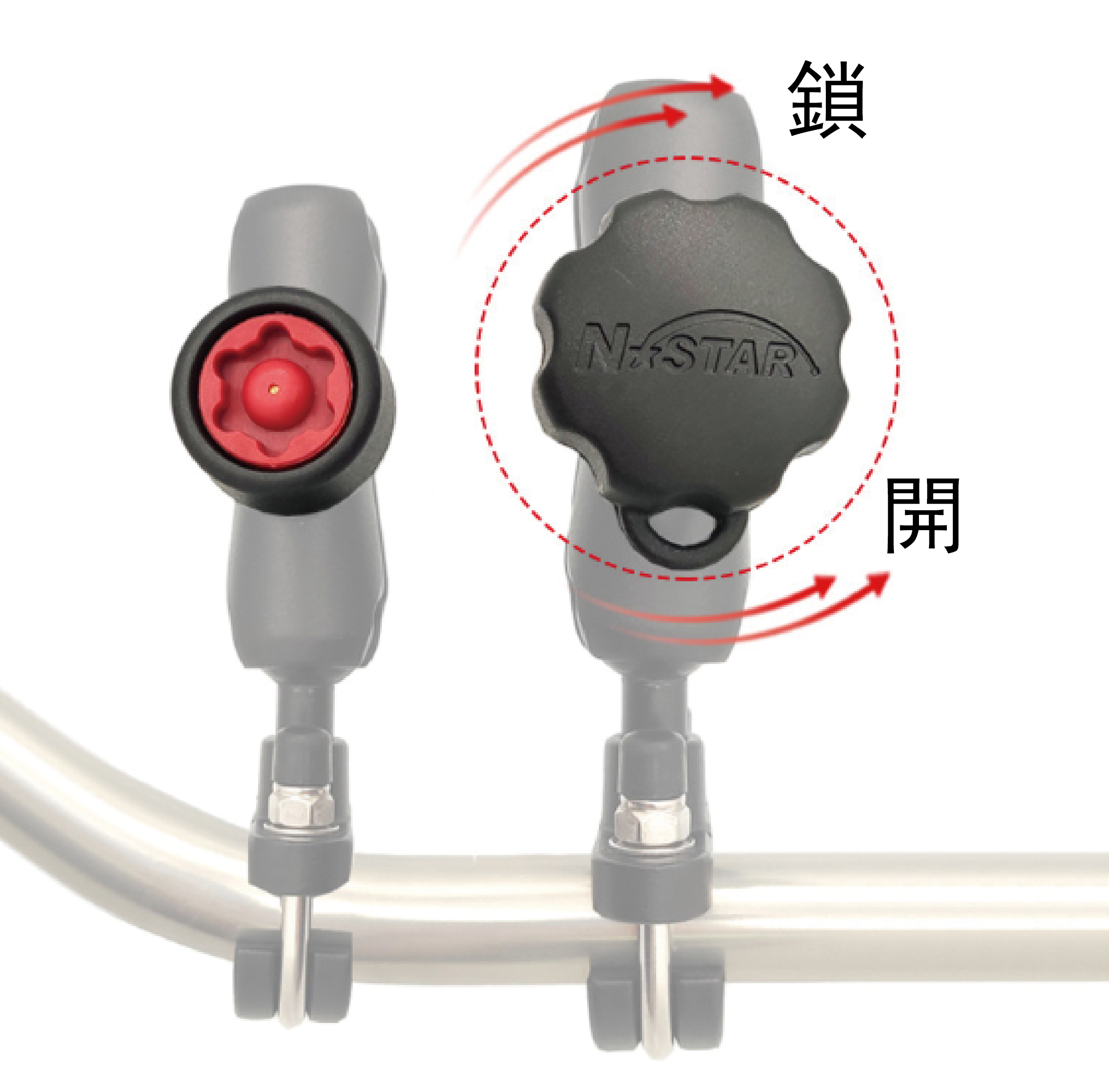 NSTAR 恩星騎士 防盜旋鈕 手機支架 防盜螺絲