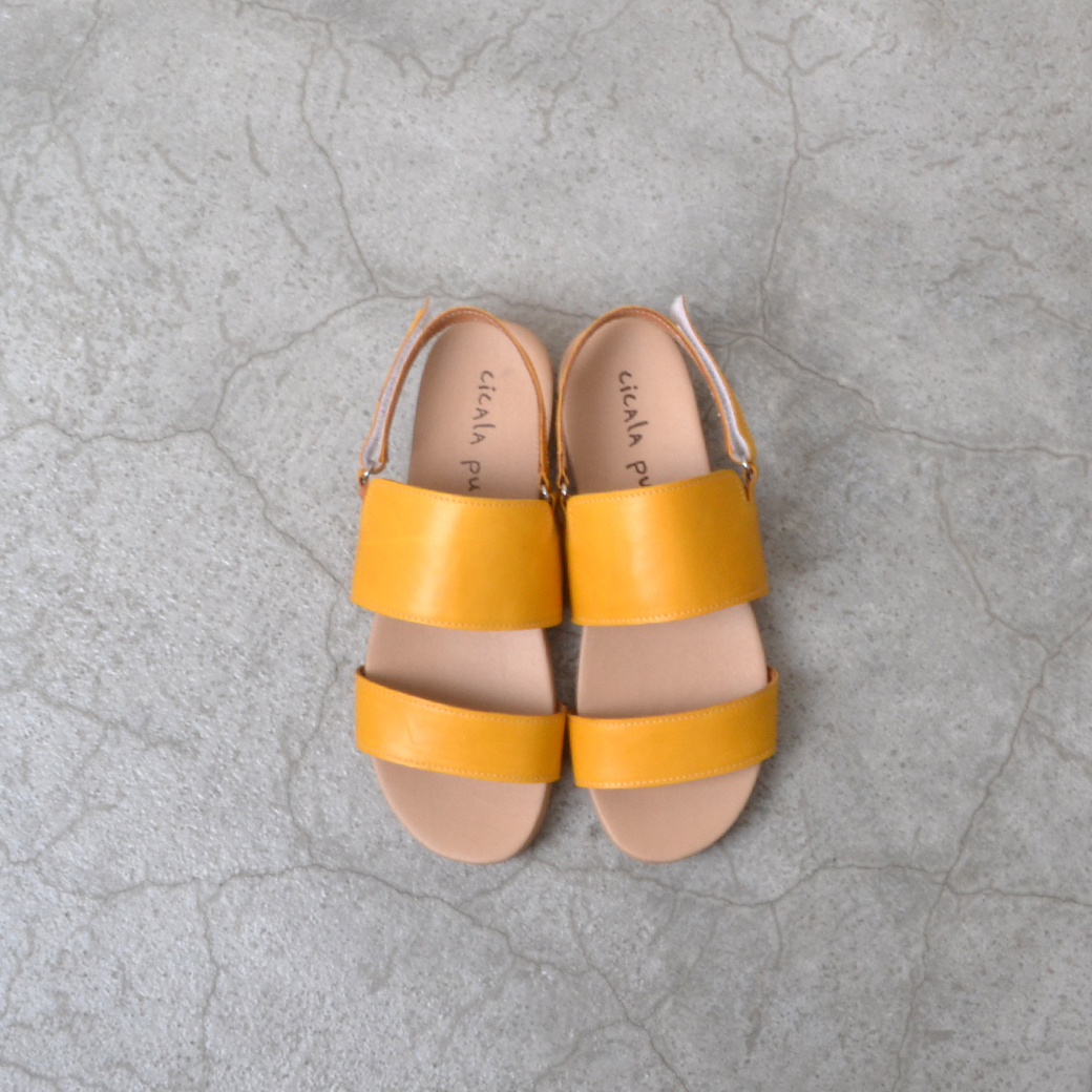 30542  芒果黃 手工涼鞋