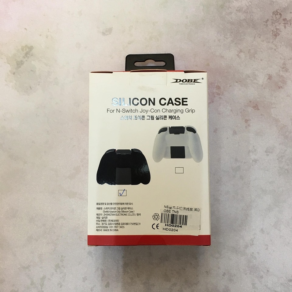 NS基本手把保護套 黑 DOBE