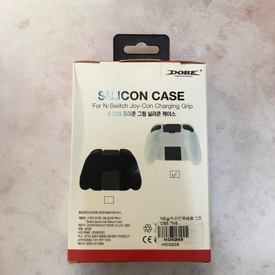 NS基本手把保護套 白DOBE