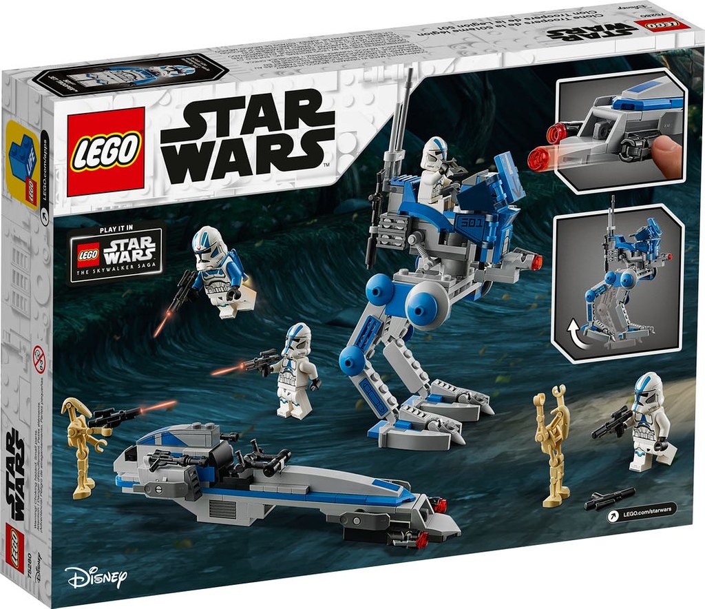LEGO Star Wars 75280 : 501st Legion Clone Troopers