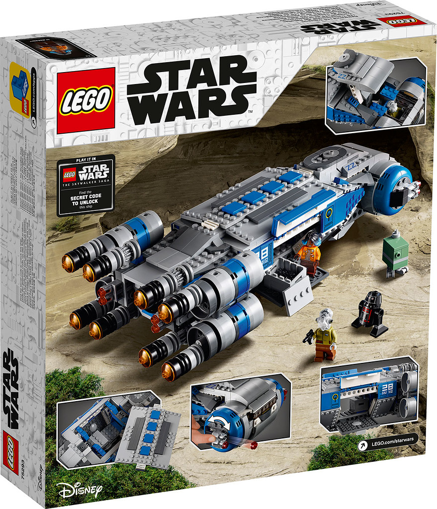 LEGO 75293 Resistance I-TS Transport (Star Wars™星球大戰)