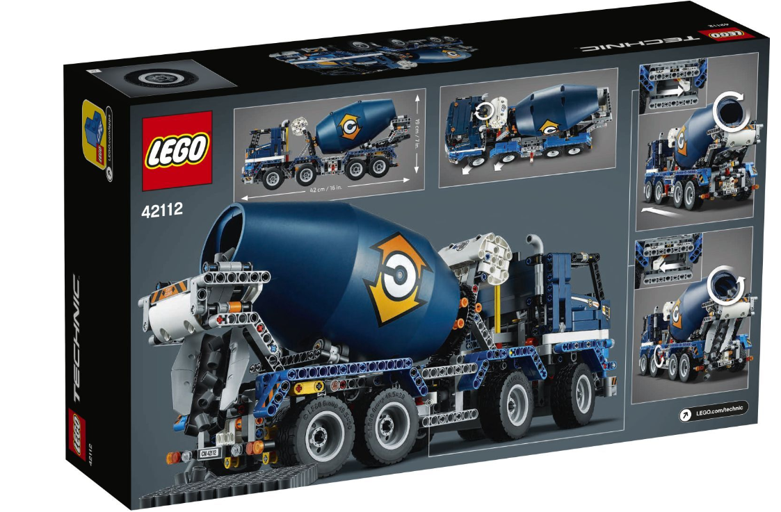 LEGO Technic 42112 : Concrete Mixer Truck
