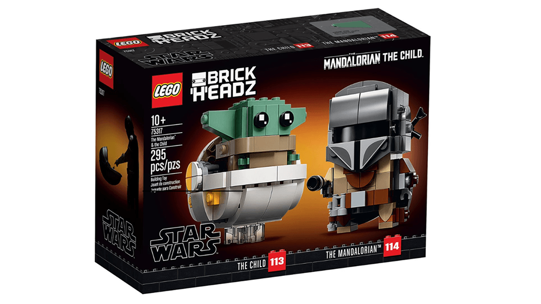 LEGO BrickHeadz 75317 : Star Wars The Mandalorian & The Child