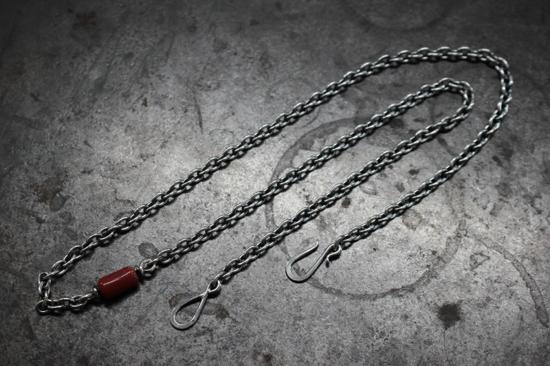 <預訂> SE-760 1.3mm 豆鏈帶珊瑚珠頸鏈