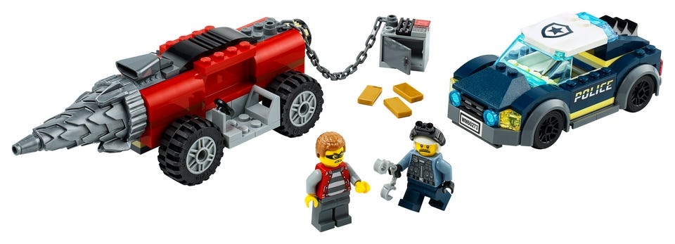 LEGO 60273 City Elite Police Driller Chase