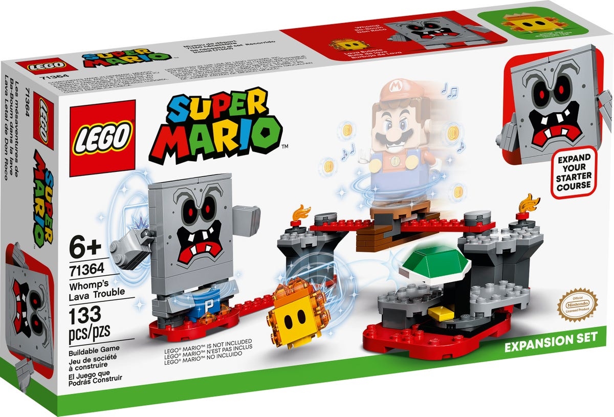 LEGO 71364 Whomp's Lava Trouble Expansion Set 擴充版圖 (Super Mario 超級瑪利奧)