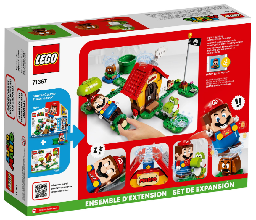LEGO Super Mario 71367 : Mario’s House & Yoshi Expansion Set