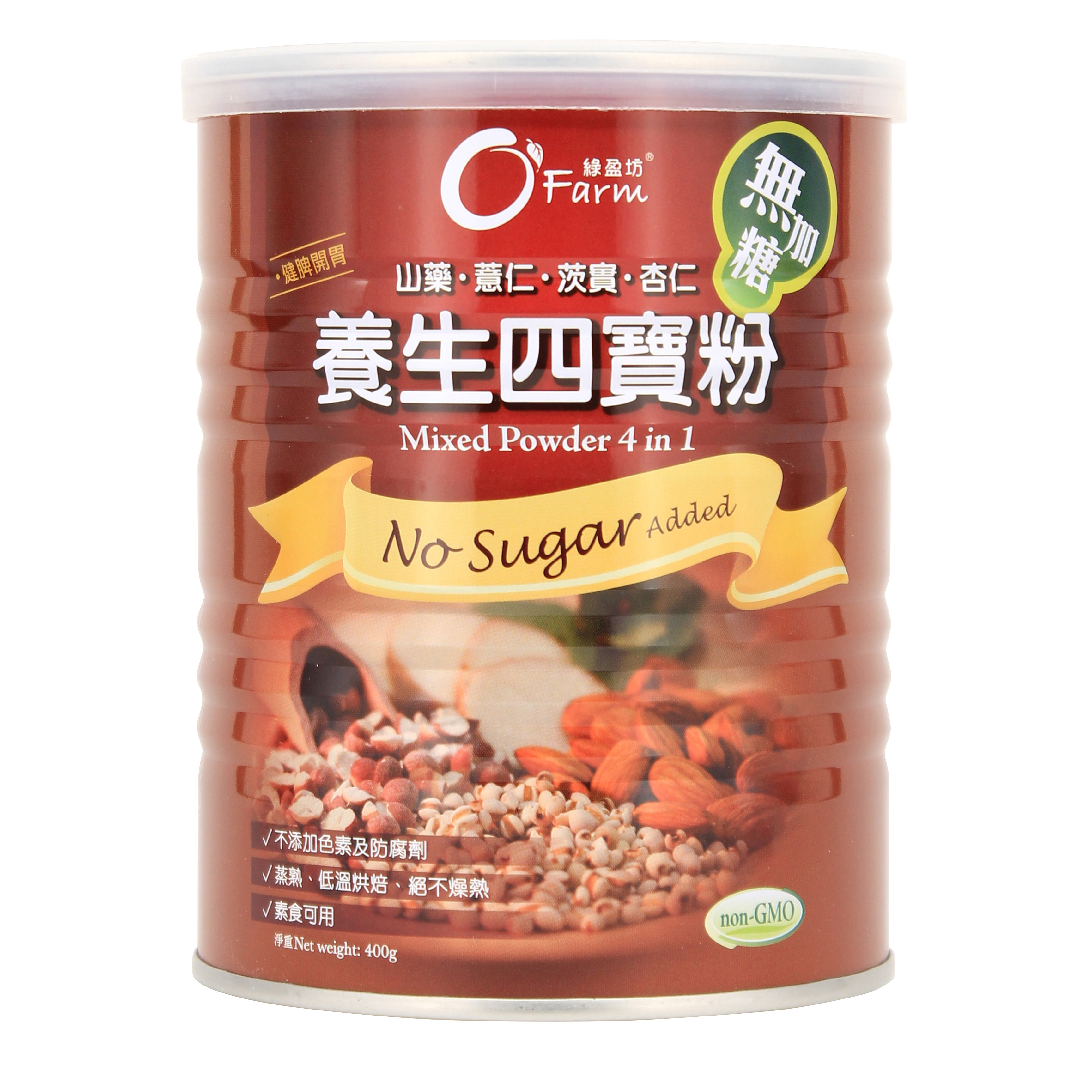 H1: 綠盈坊 - 養生四寶粉 (無加蔗糖) 400g