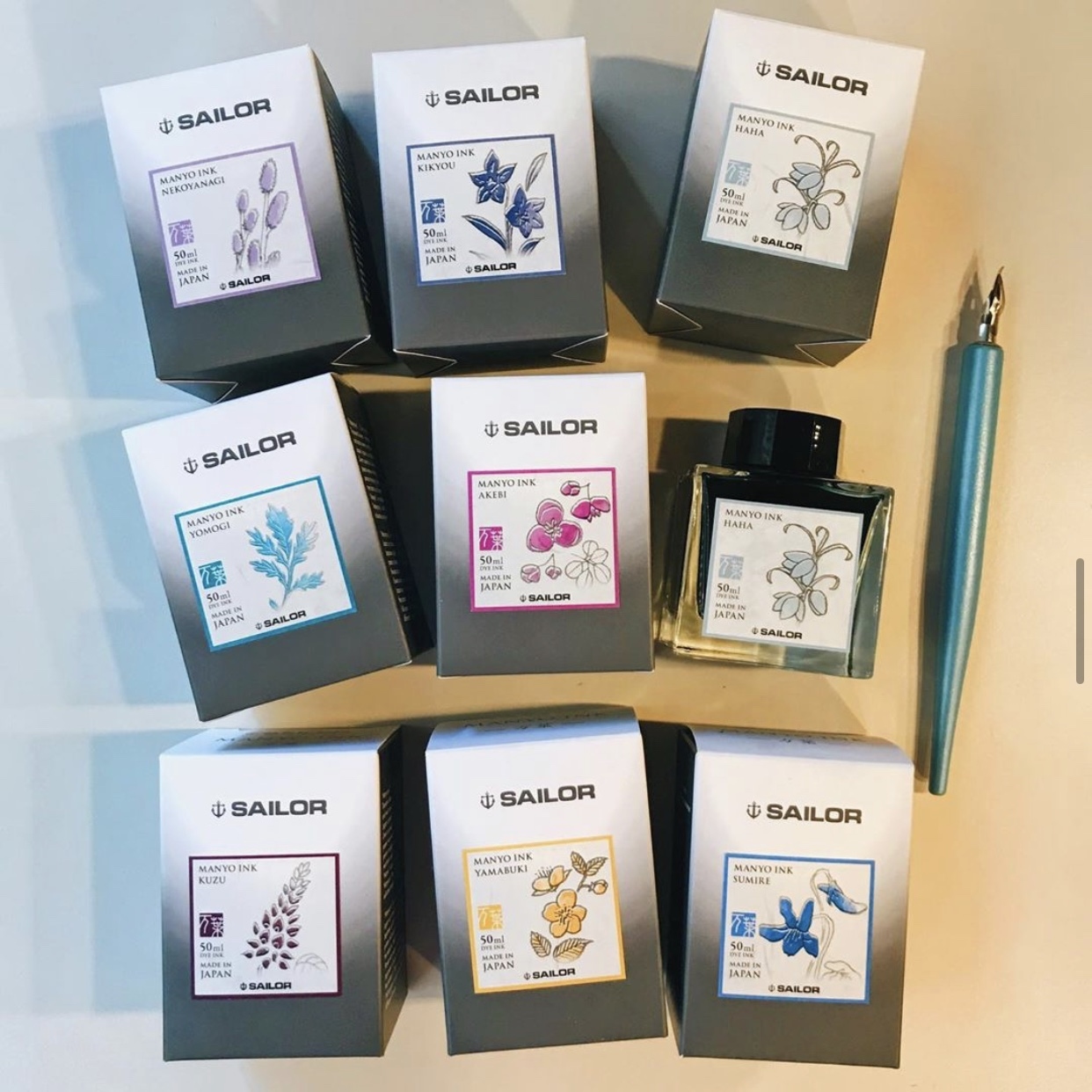 Sailor 萬葉墨水Manyo INK  50ml