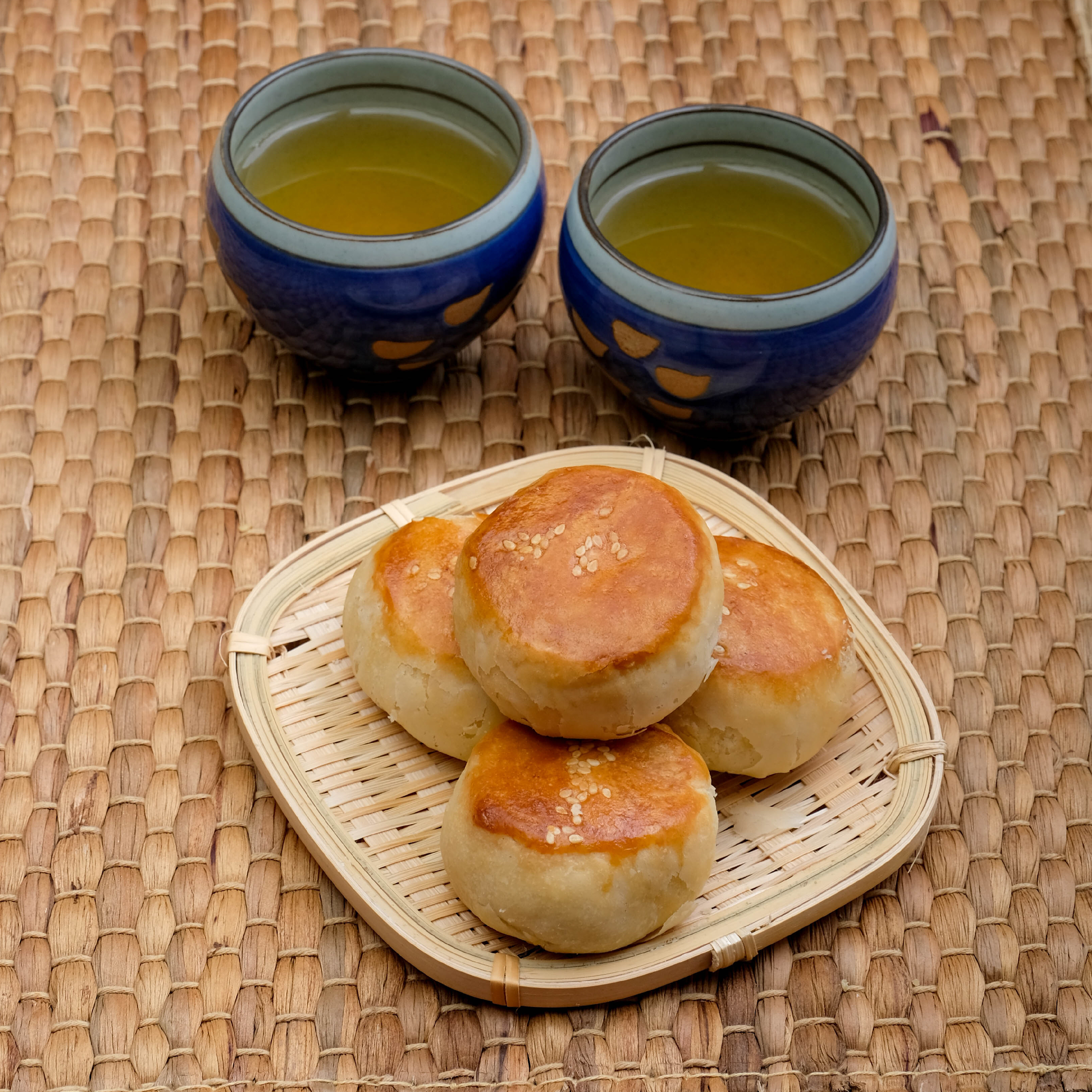 甜豆沙饼