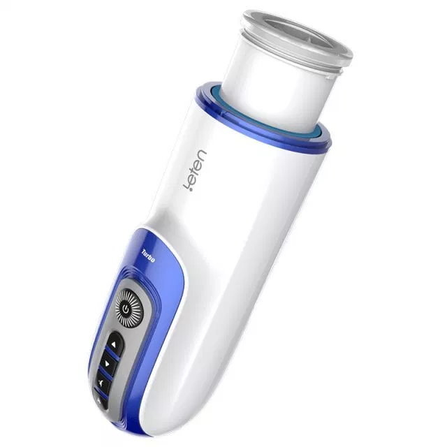 〔波多野結衣代言〕Leten Yui Hatano Electronic Stroker 2nd generation 雷霆《優皇Ⅱ代 - 伸縮炮神》  電動飛機杯