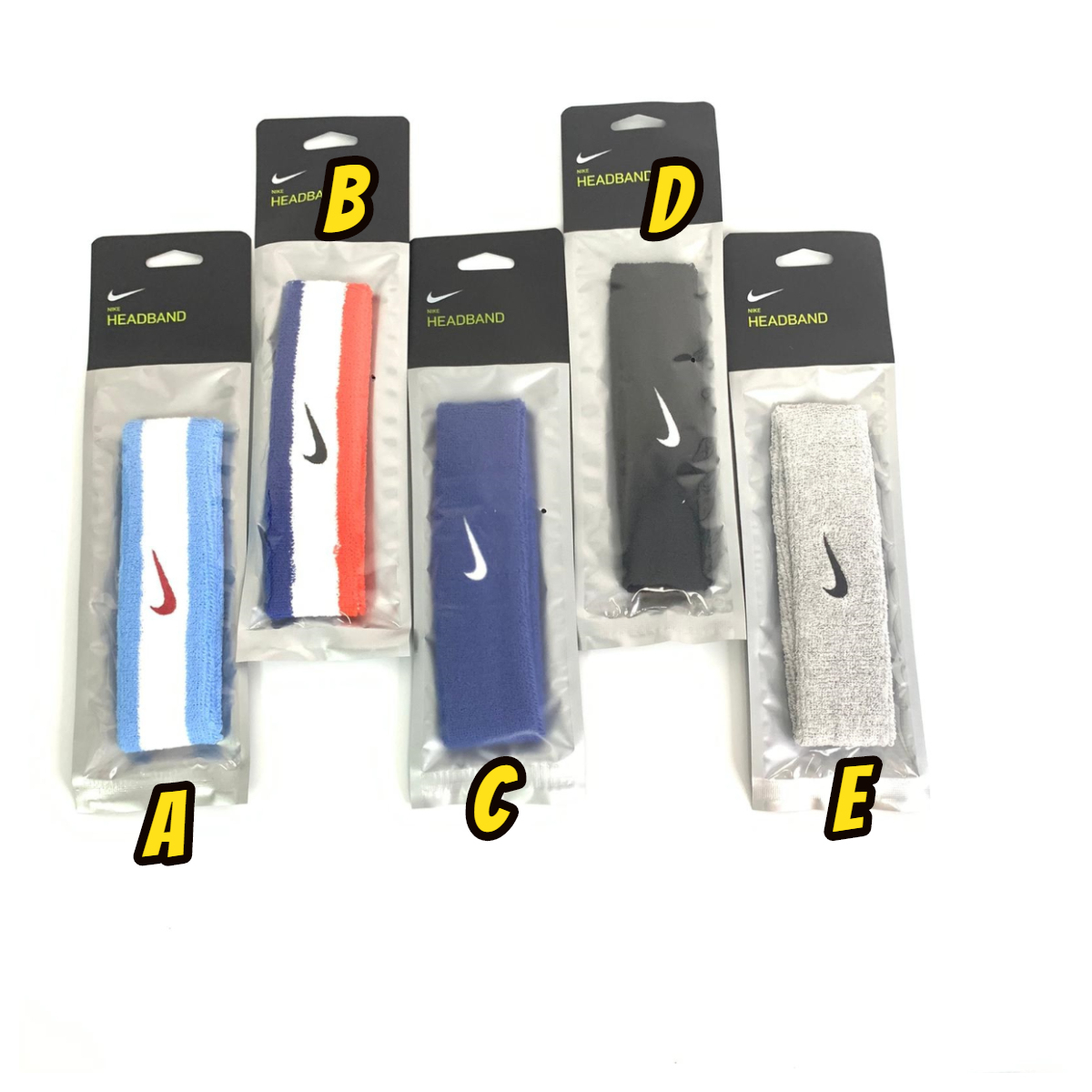 NIKE 頭帶 毛巾料