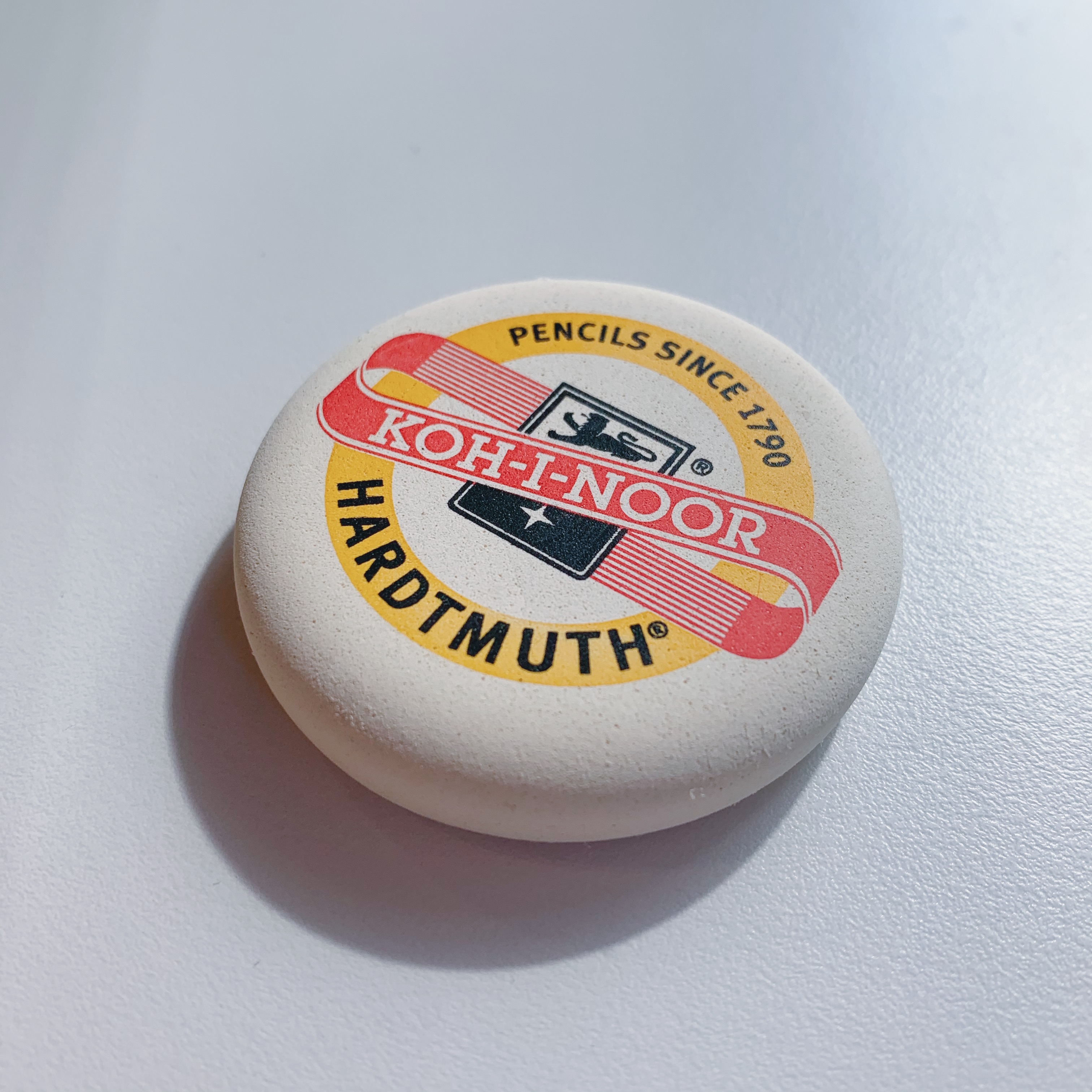 捷克KOH-I-NOOR圓餅型橡皮擦