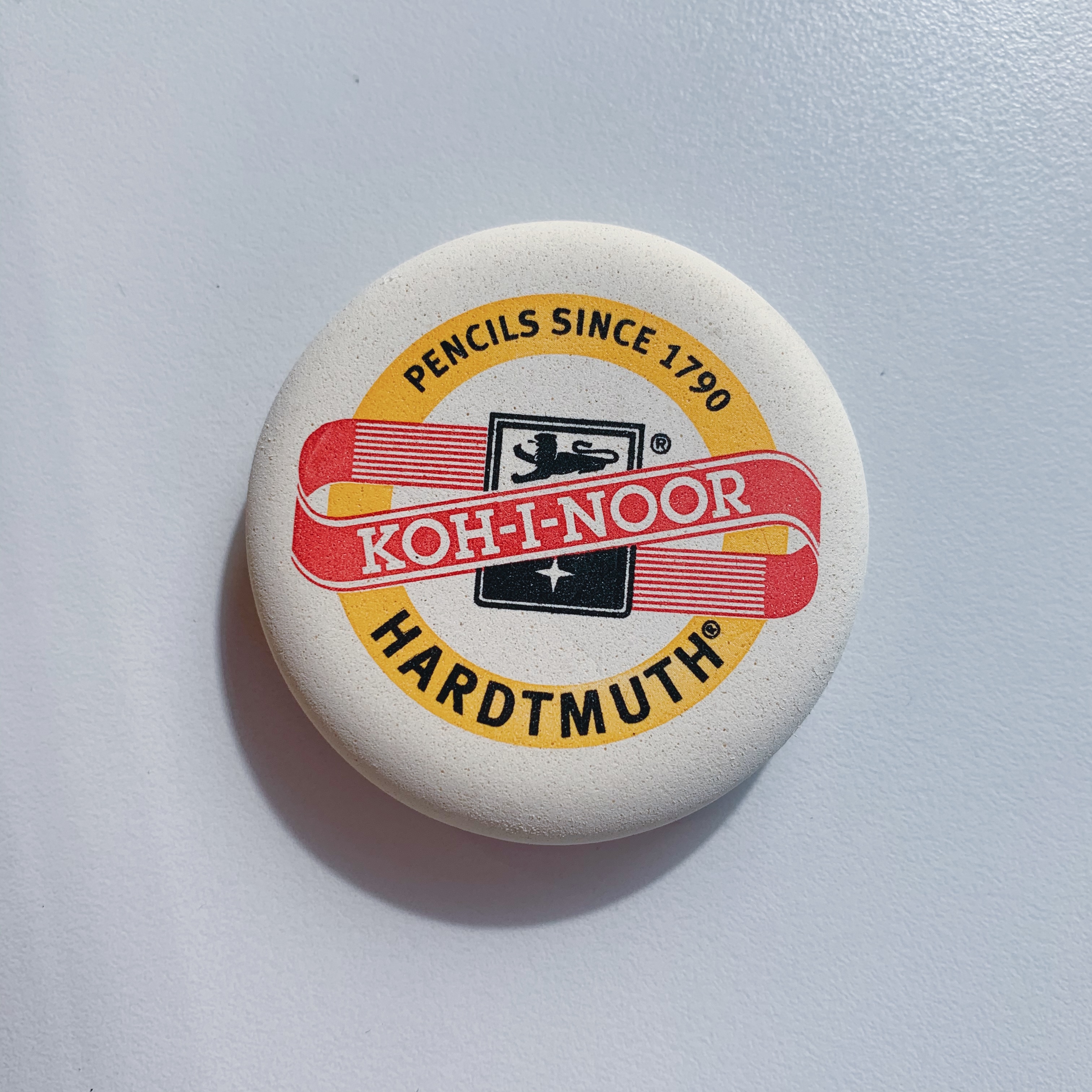 捷克KOH-I-NOOR圓餅型橡皮擦