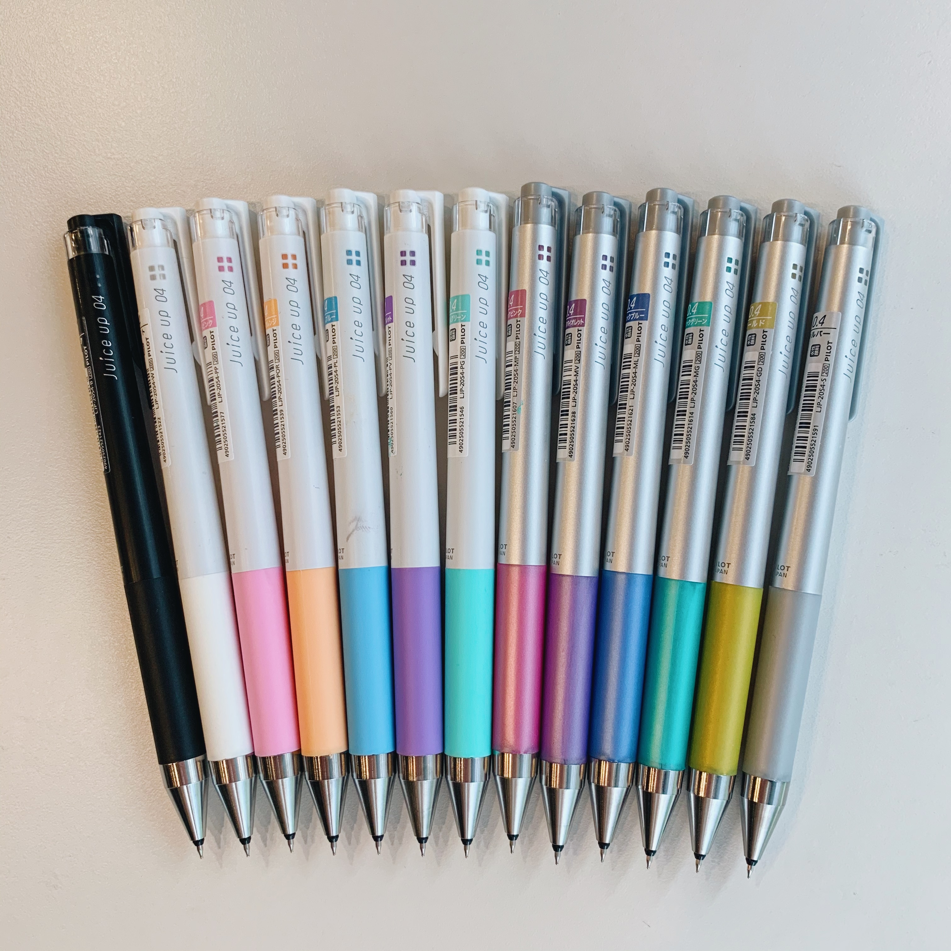 粉彩 金屬  Juice up 超級果汁筆 0.4mm｜日本百樂