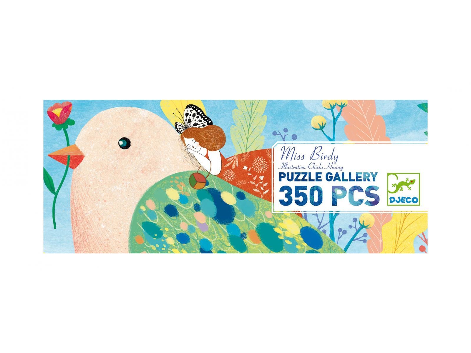 【DJECO】小鳥小姐 350片拼圖