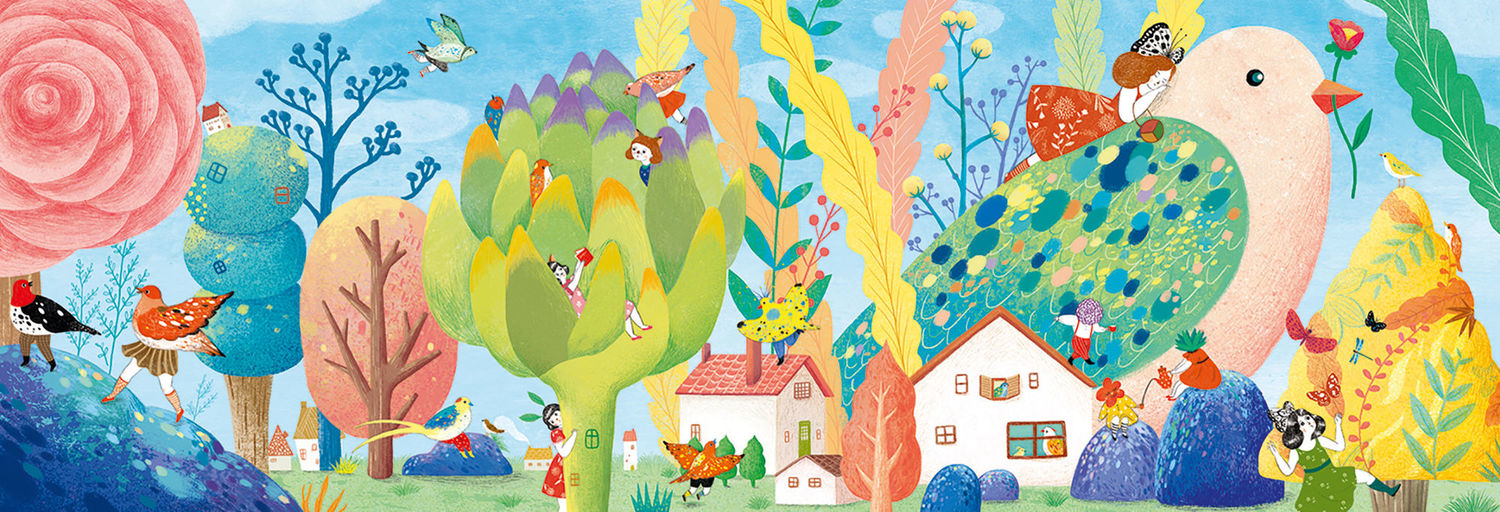 【DJECO】小鳥小姐 350片拼圖