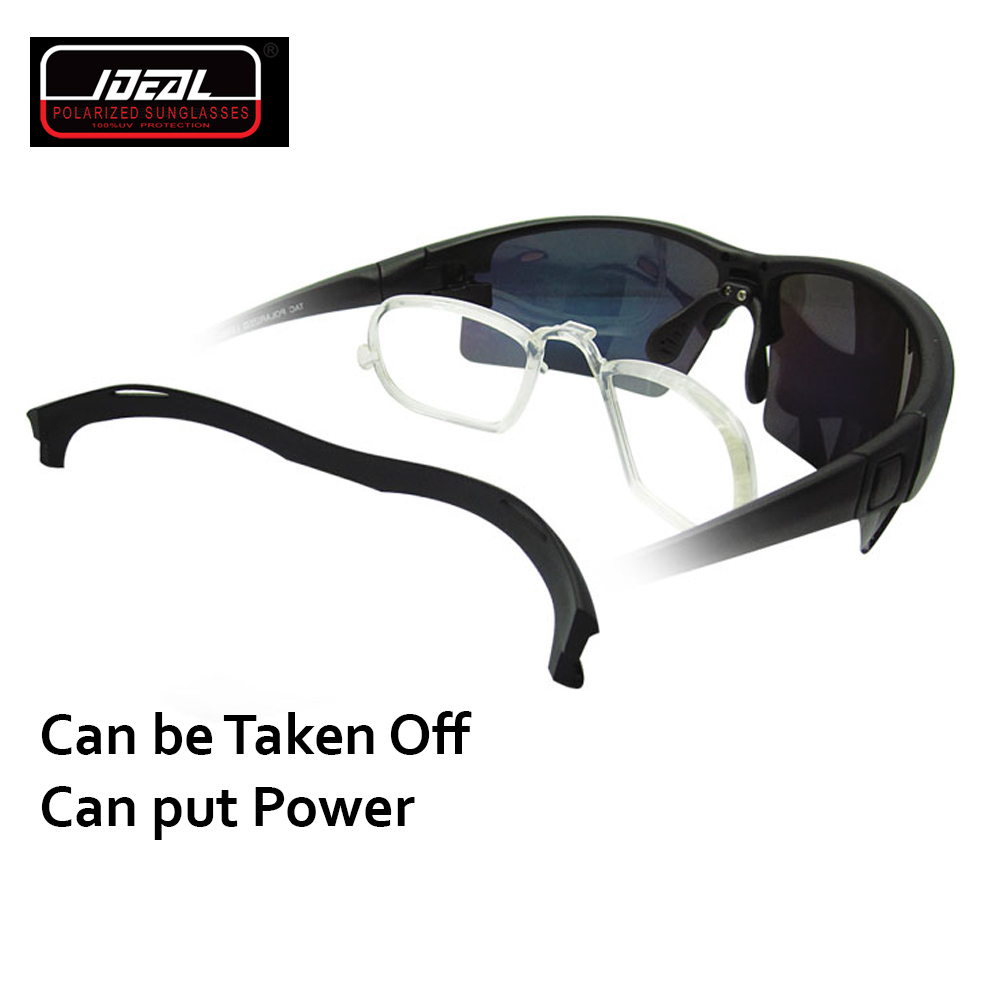 Ideal TAC Polarized 8814 Orange Mirror Sport Sunglasses 72-17-121mm