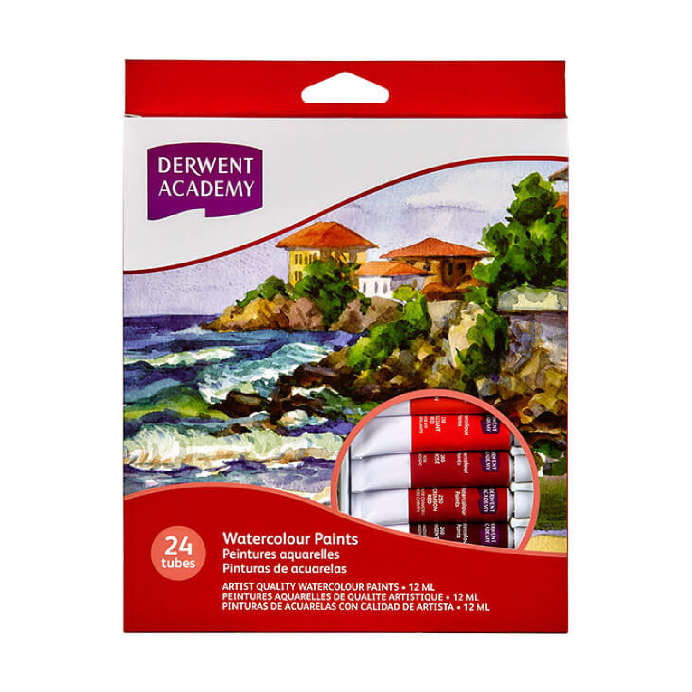 DERWENT 德爾文 水彩顏料24色組  ACA-R33020