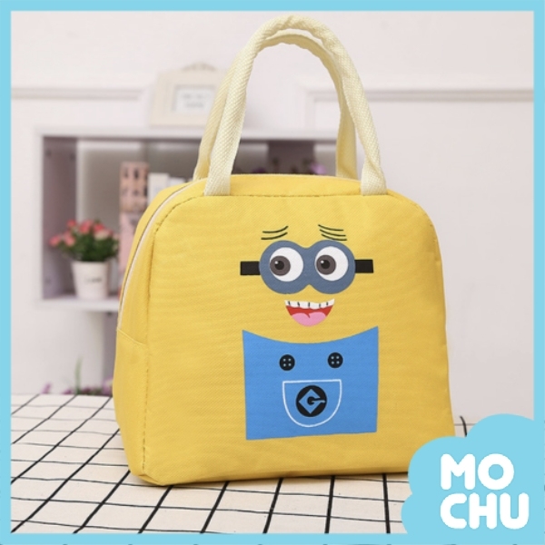 小黃人防水保溫手提包