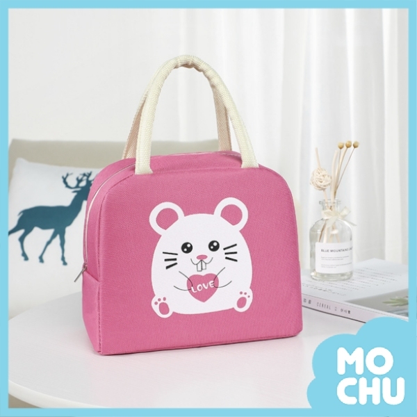萌萌噠防水保溫手提包-大胖鼠