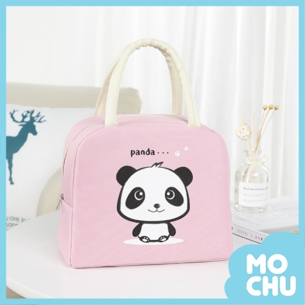 萌萌噠防水保溫手提包-微笑熊貓