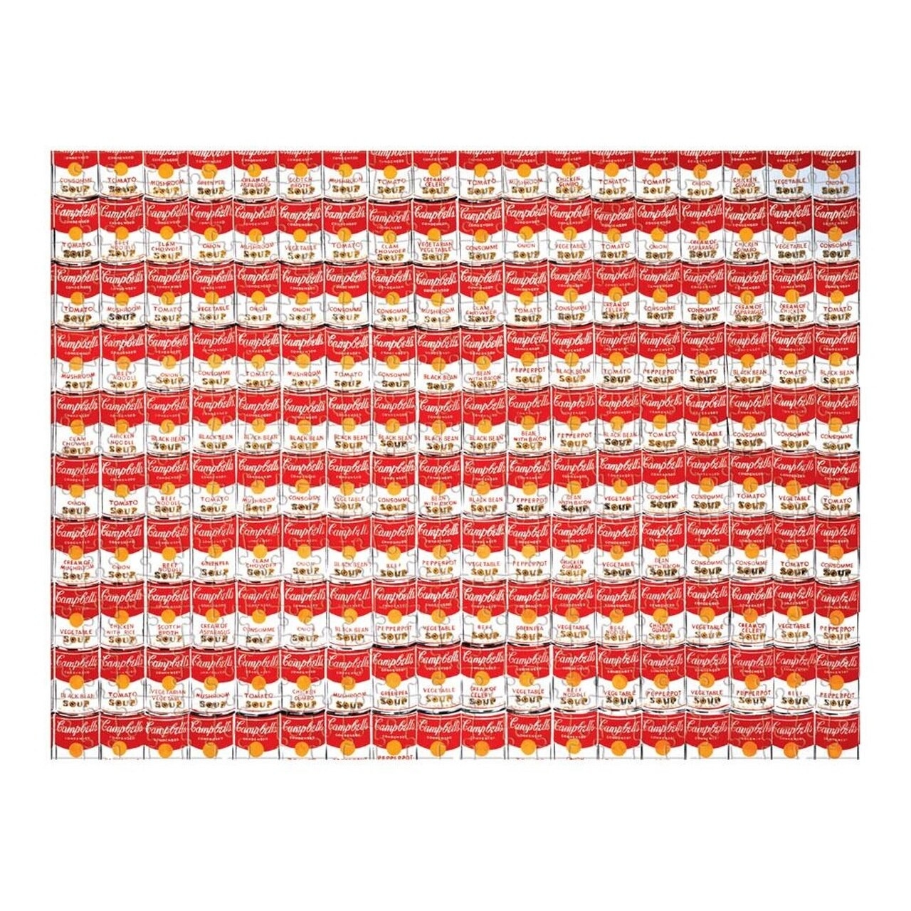 【GALISON】安迪沃荷 罐頭湯500片雙面拼圖