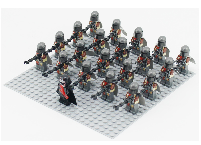 21Pcs/Lot Mandalorian Star Wars Minifigs Minifigures STAR02