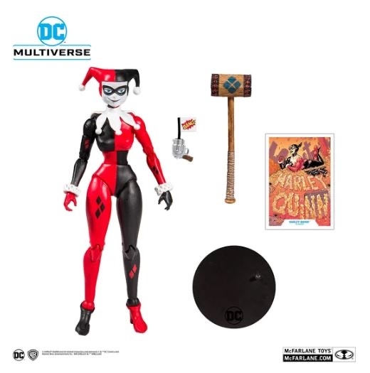 DC Multiverse Armored 7 inch Harley Quinn Classic