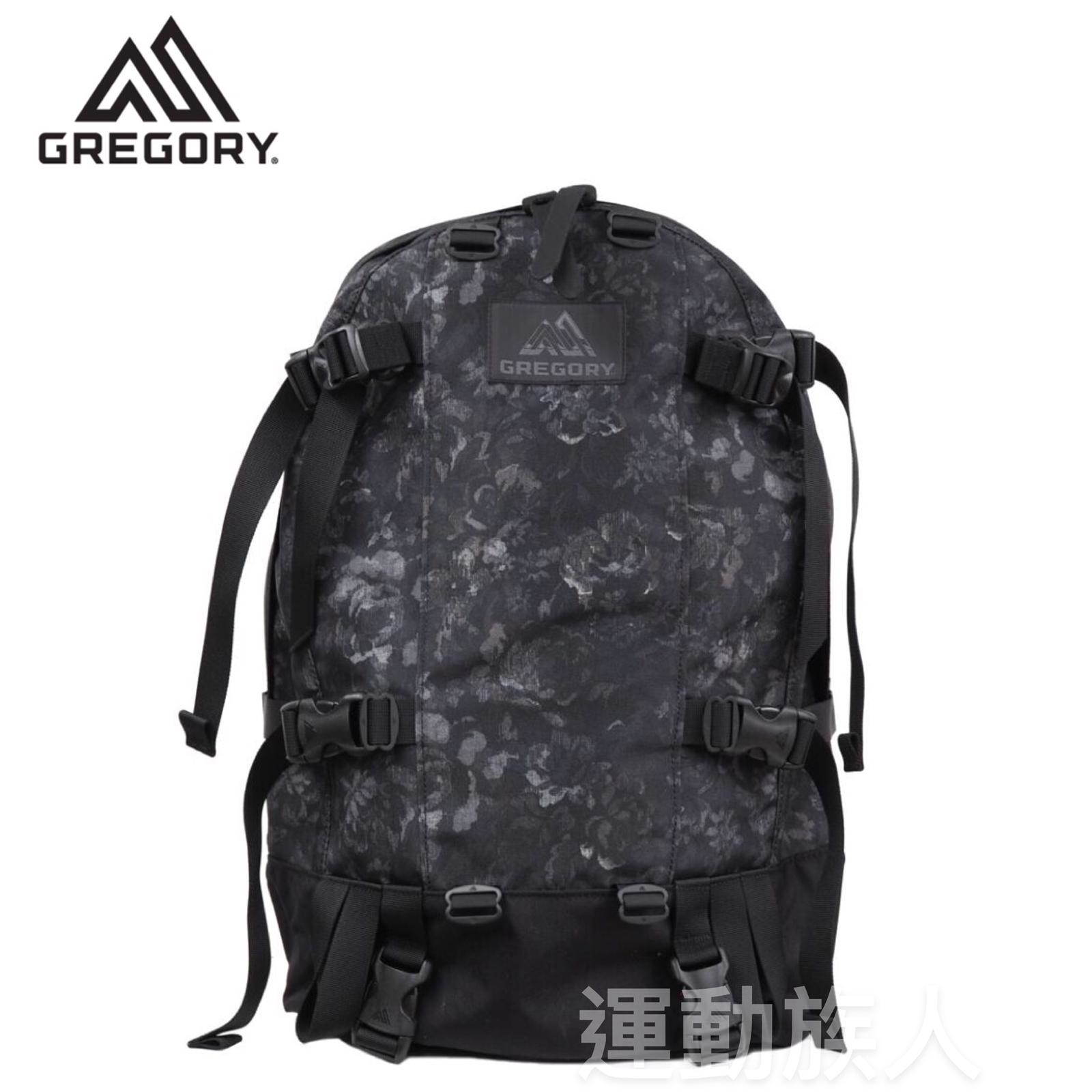 【運動族人】33L Gregory DAY 1/2  Black 黑花 背囊 DAY Half