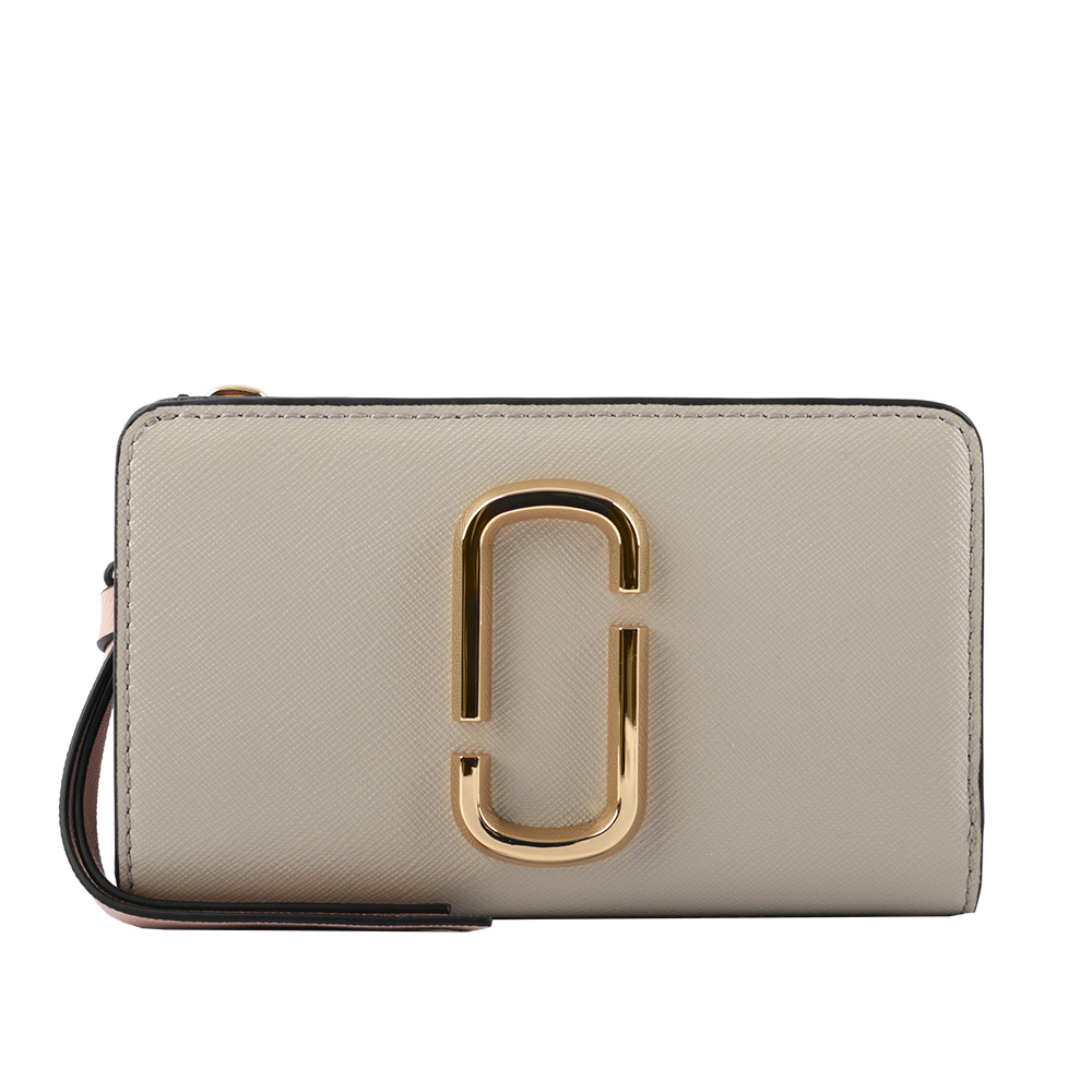 【MARC  JACOBS】THE SNAPSHOT防刮牛皮撞色中夾