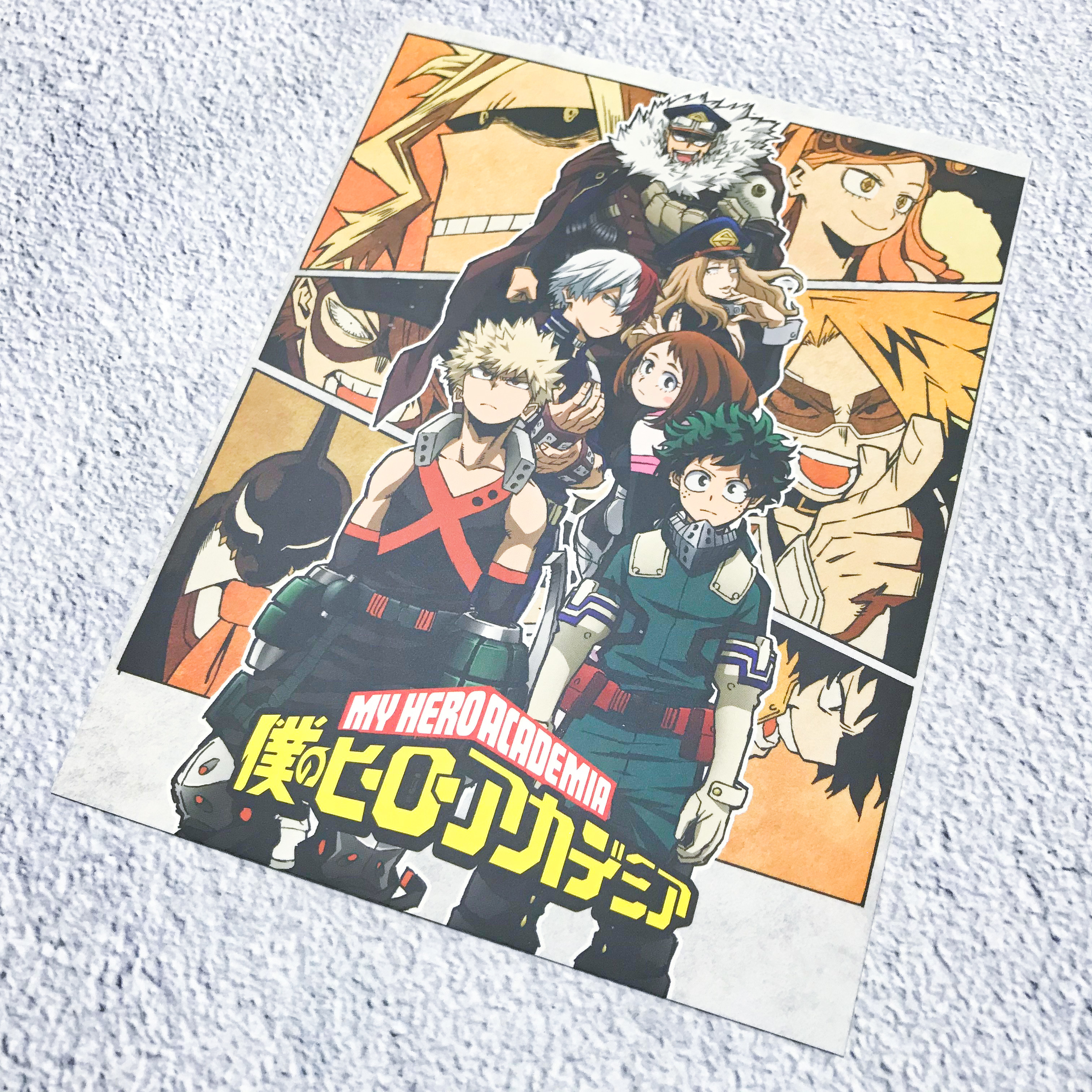 我的英雄學院-明信片-學院/經典對決/雄英戰汙點