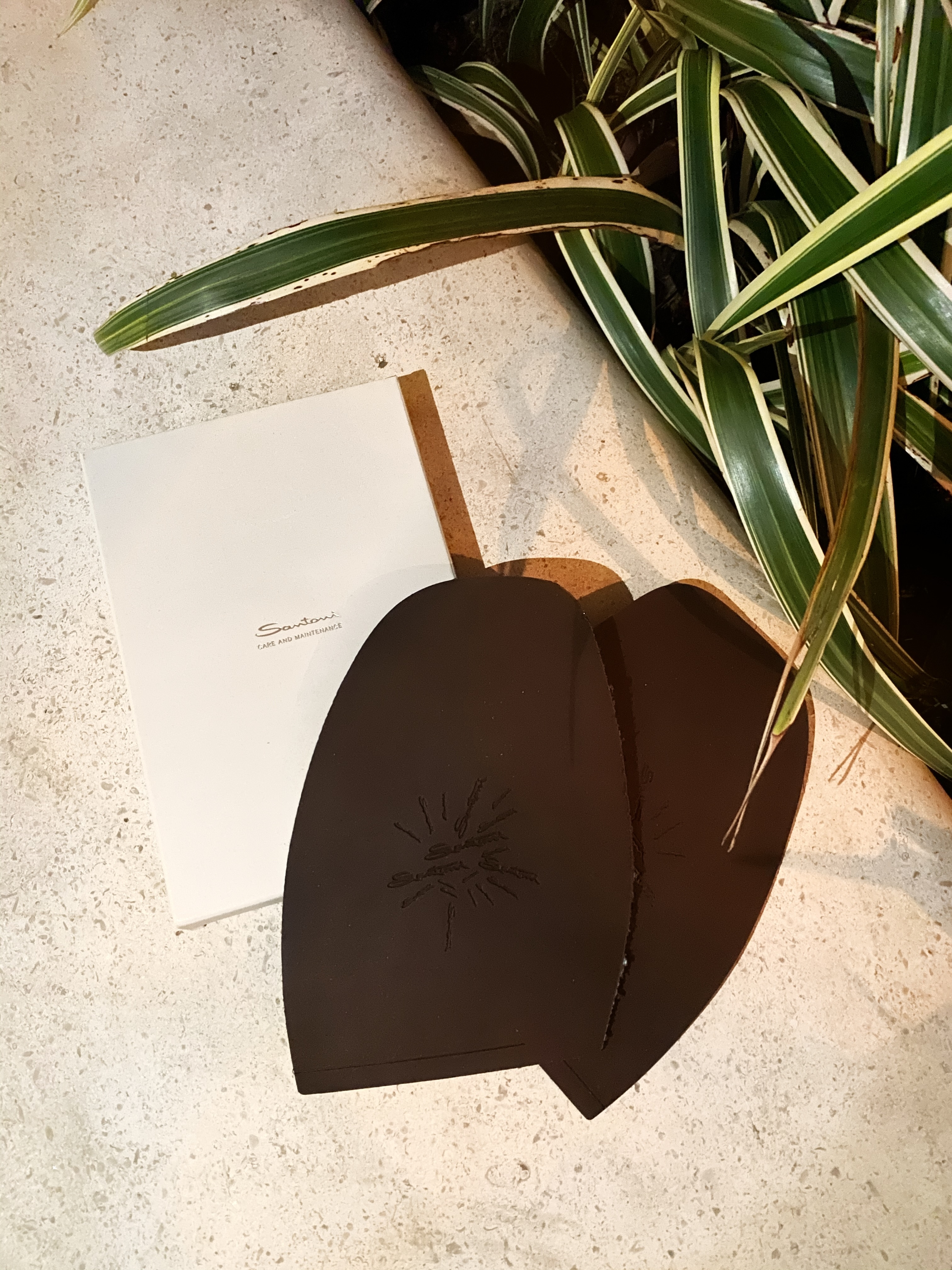 SANTONI RUBBER HALF SOLE