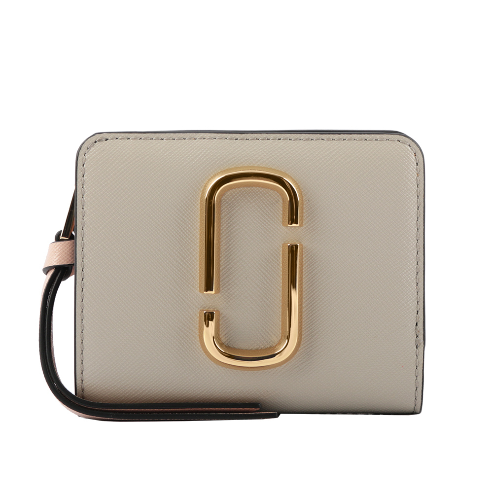 【MARC  JACOBS】THE SNAPSHOT防刮牛皮撞色短夾