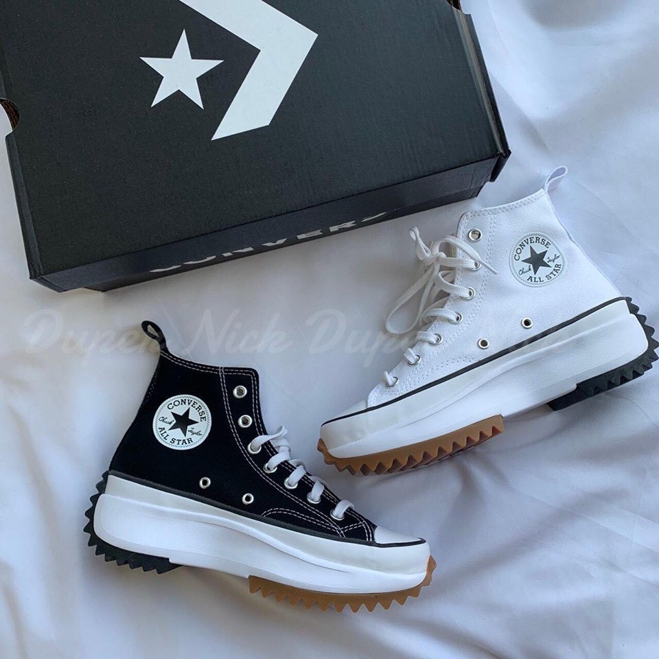 現貨 Converse Run Star Hike HI 黑色/白色