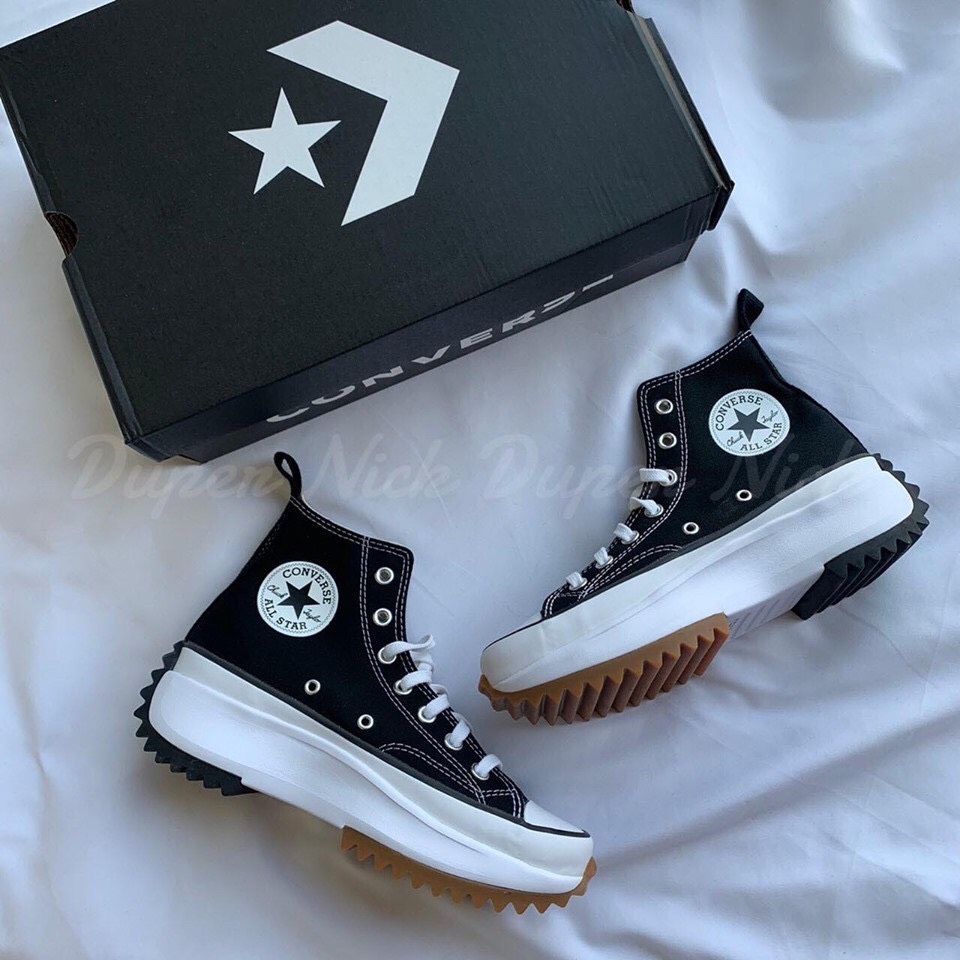 現貨 Converse Run Star Hike HI 黑色/白色