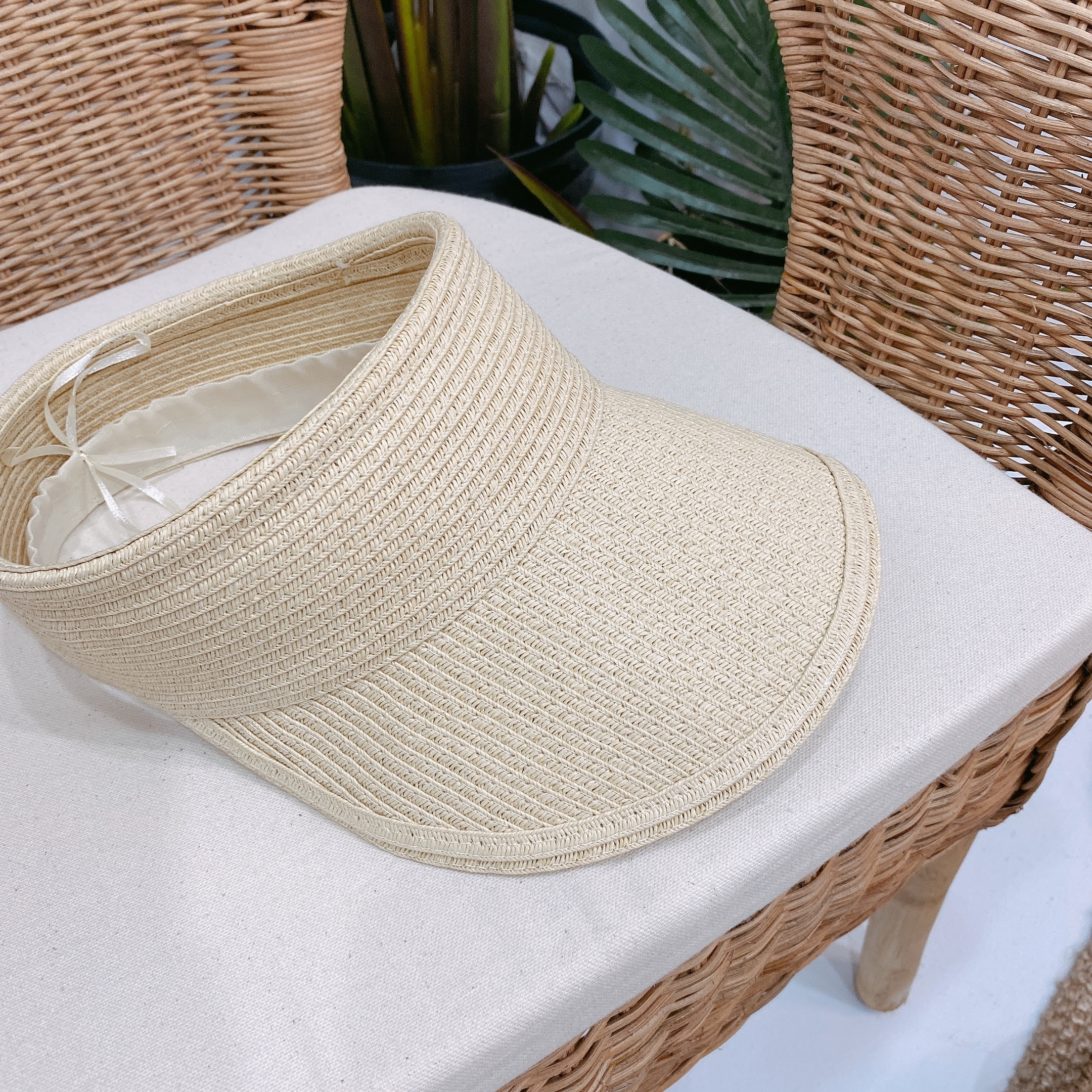 歐膩坑條太陽帽/三色