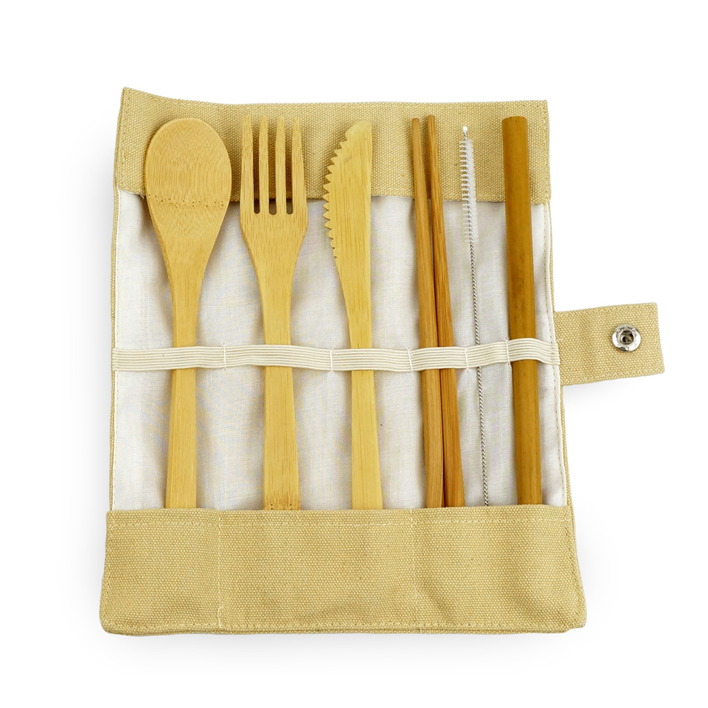 整竹好好用竹餐具吸管5件組