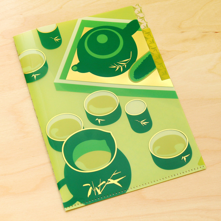 《台灣風味・高山茗茶》三層資料夾與卡片組