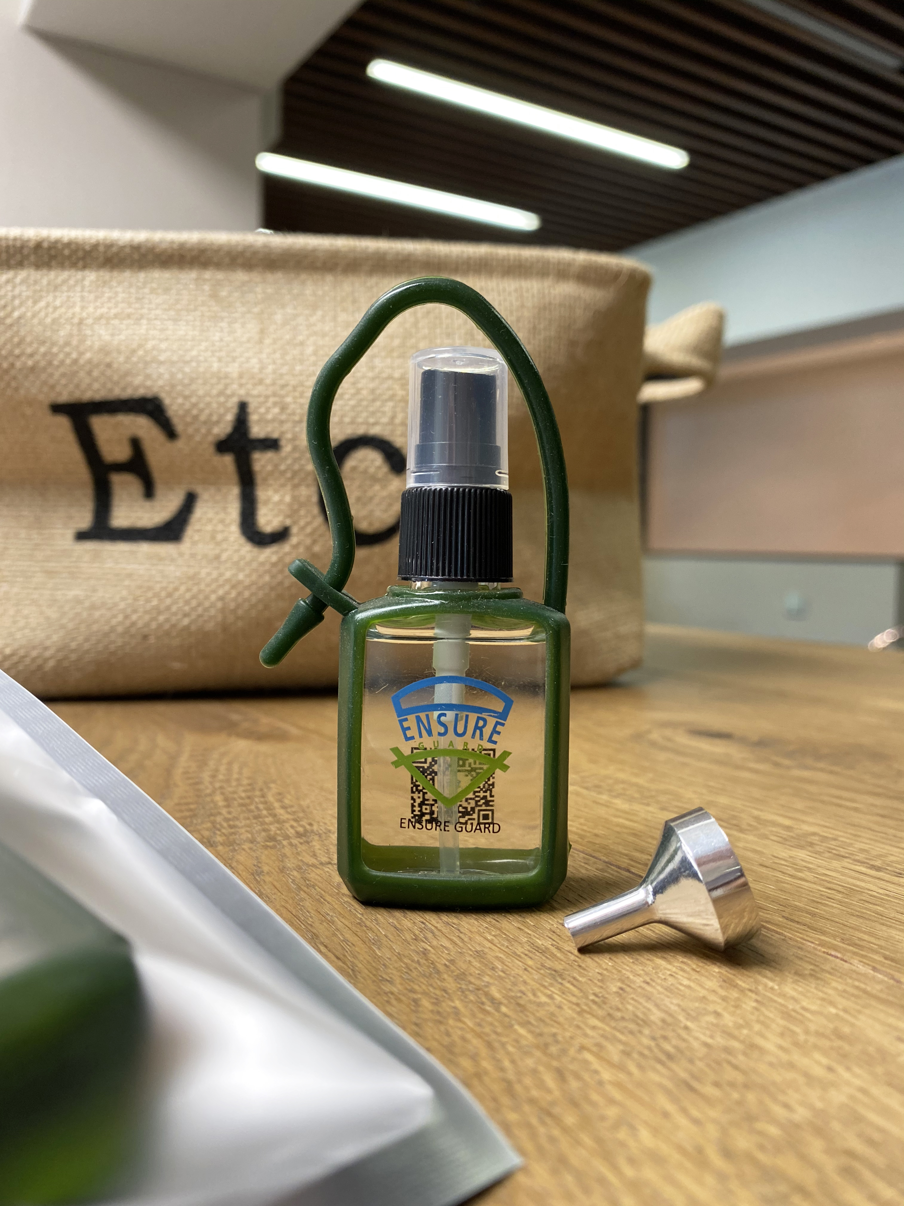 Ensure Guard 20ml Handy Refillable Pack with ziplock bag