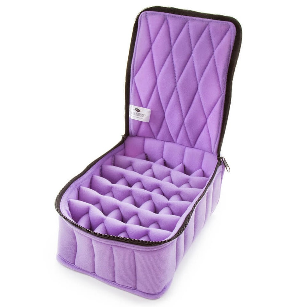 Plant Therapy 便攜式軟墊布精油收納包 - 可放30個精油瓶 (5 mL, 10 mL, 15 mL and /or 30 mL)