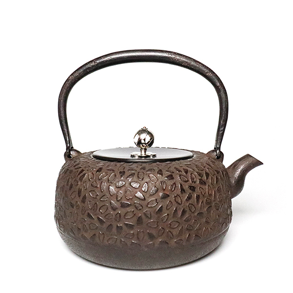 【岩戶賢一郎】平丸正形 櫻 鐵壺1.3L