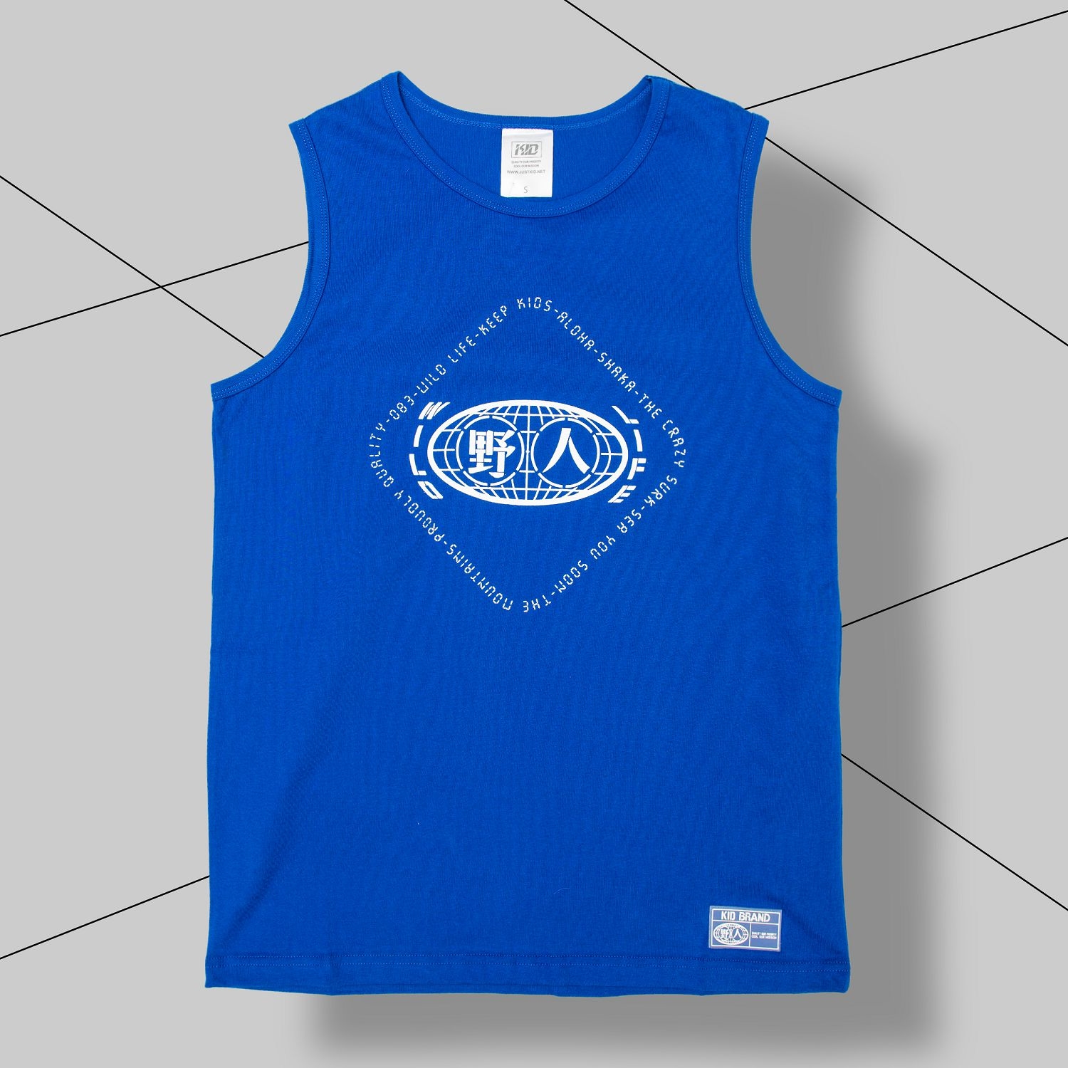 KID ® 地球野人背心 藍