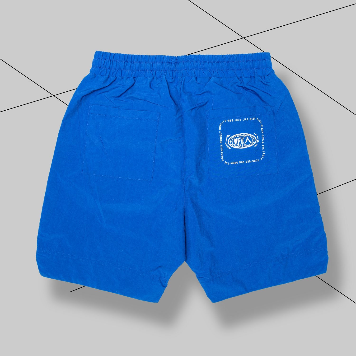 KID ® 地球野人短褲 藍