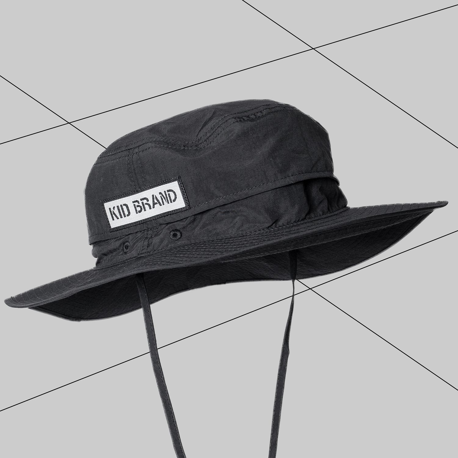 KID ® 反光標語野人漁夫帽