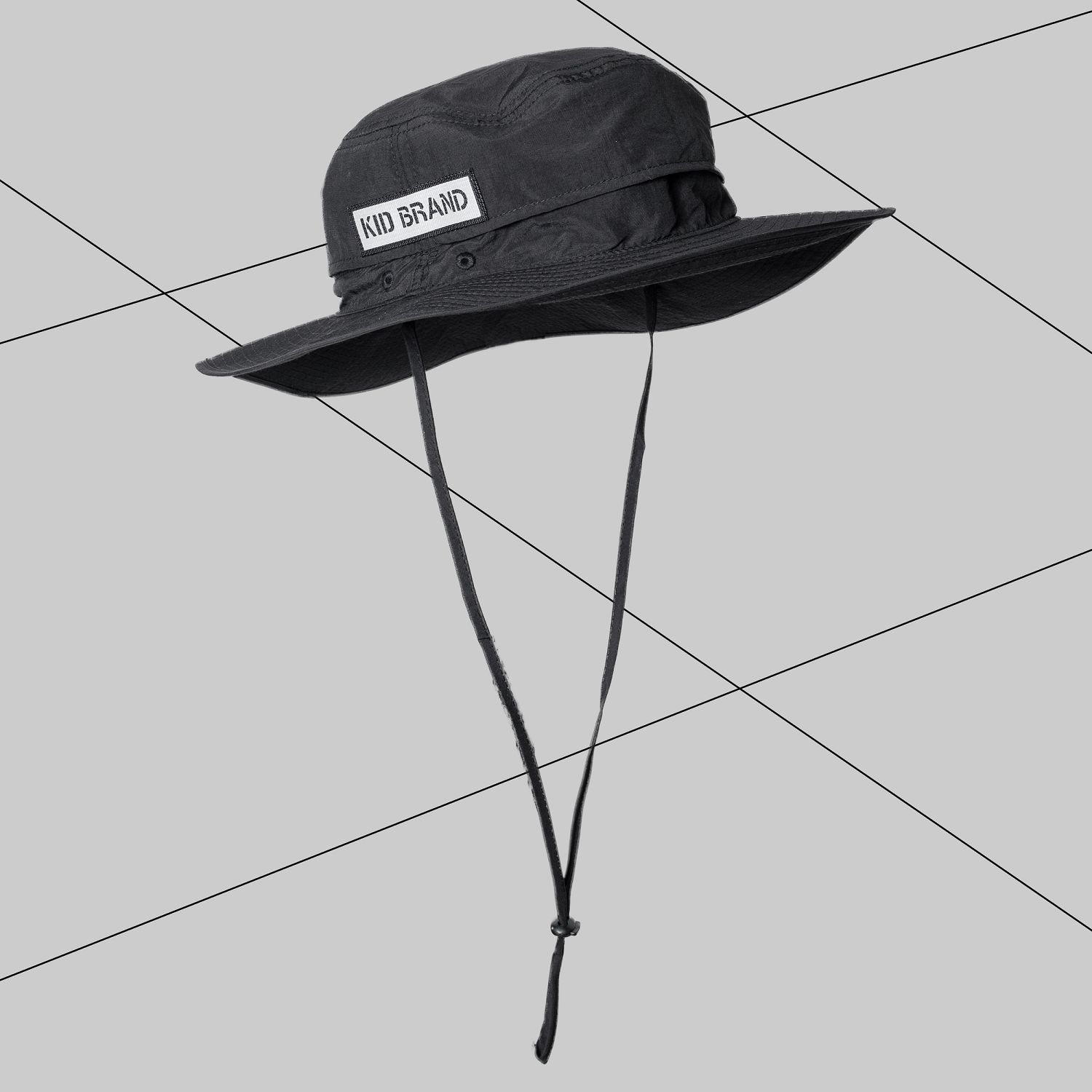 KID ® 反光標語野人漁夫帽